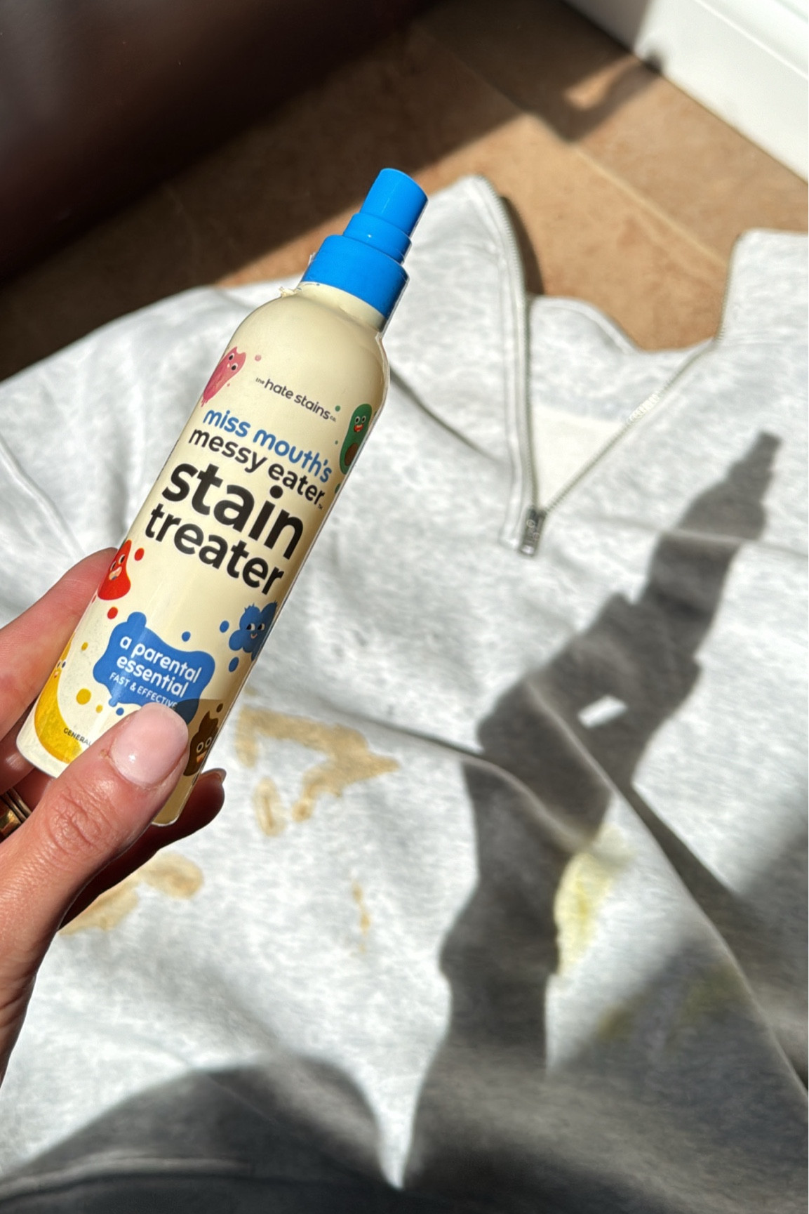 This spray remover is a godsend with babies!! Literally removes everything even berries and blowouts 

#LTKFamily #LTKBaby #LTKHome