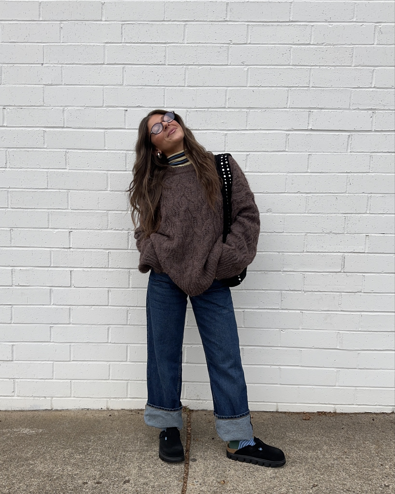 Linked everything besides jeans they are motel rocks but I linked a similar pair that I love! 
#birkenstockusa 

#LTKFindsUnder50 

#LTKootd