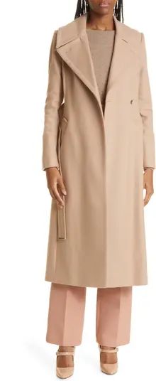 Rosiey Cotton Blend Longline Coat | Nordstrom