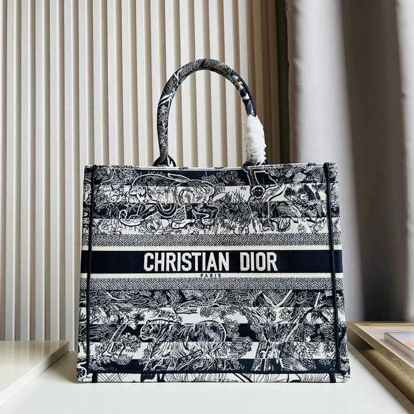 Dior Book Tote Top Quality Emboridery Version DTE01-DTE46 | DHGate