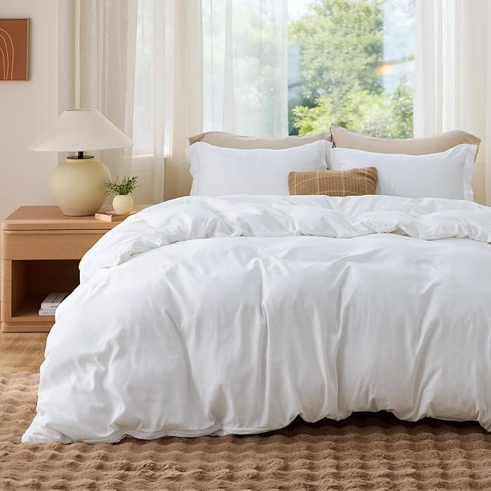 Bedsure Duvet Cover King Size - Soft Double Brushed Bedding Set for Kids & Adults, Zipper Closure... | Amazon (US)