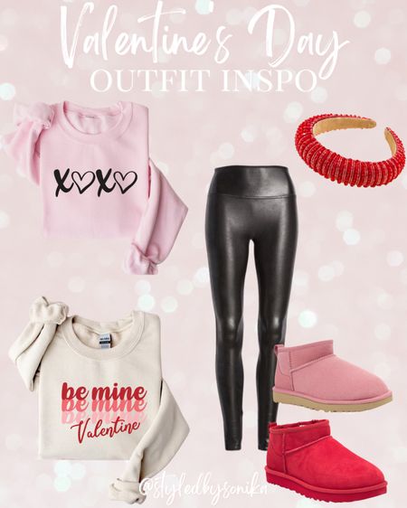 Casual Valentine’s Day out
Vday outfit
Sweatshirts
Spanx leggings
Discount code Sonikaxspanx for 10% off at spanx 

#LTKsalealert #LTKunder50 #LTKstyletip