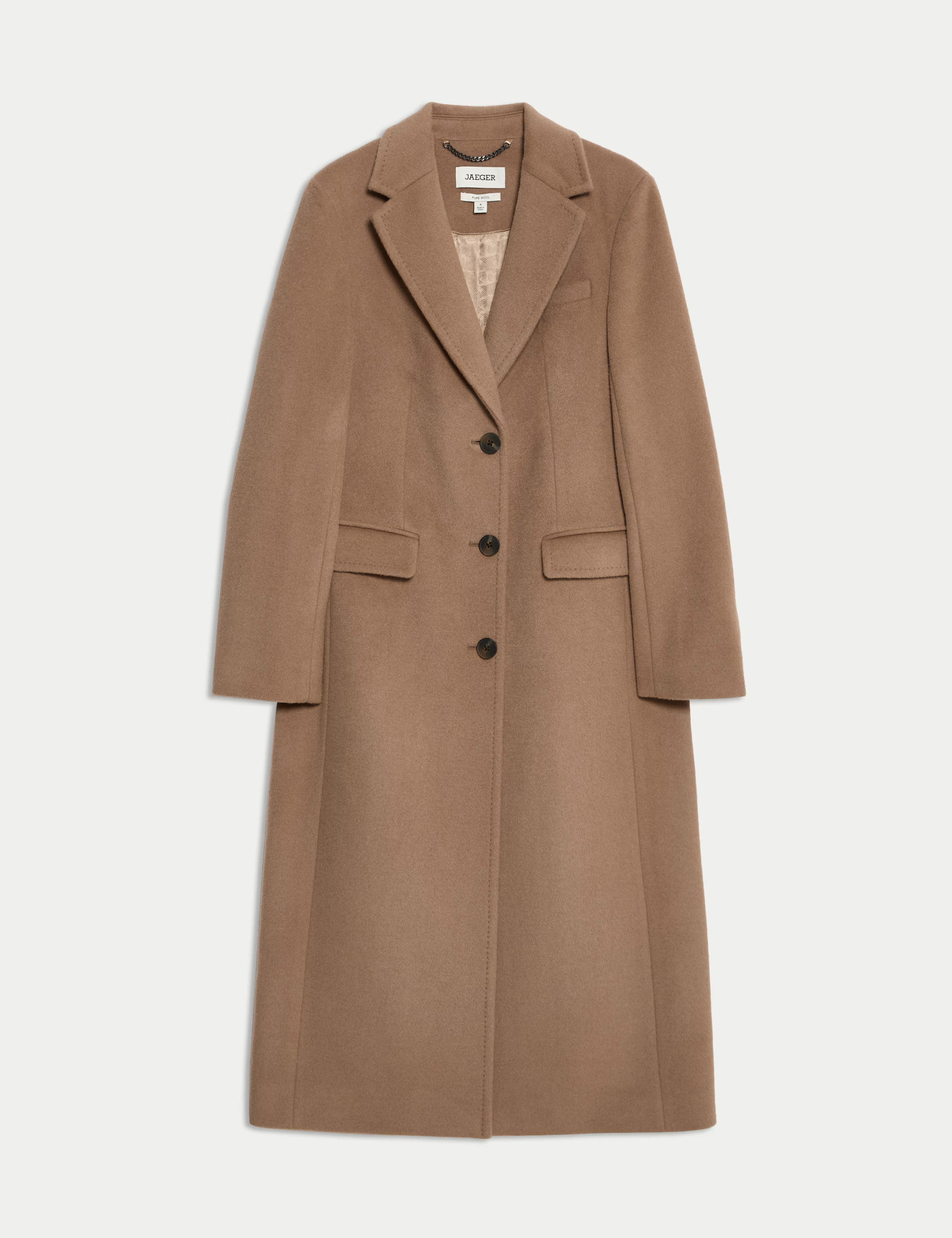 Longline Pure Wool Boyfriend Coat | Marks & Spencer (UK)