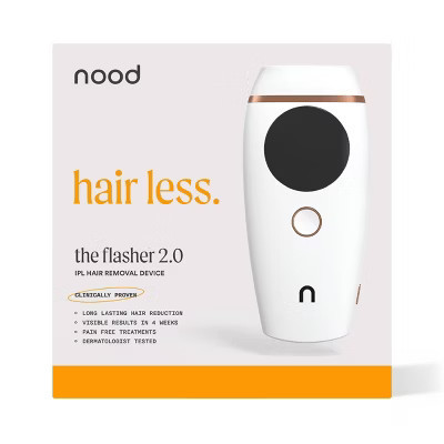 Nood The Flasher 2.0 IPL Permanent Hair Removal: Whole Body, All Hair Types, Electric Powered | Target