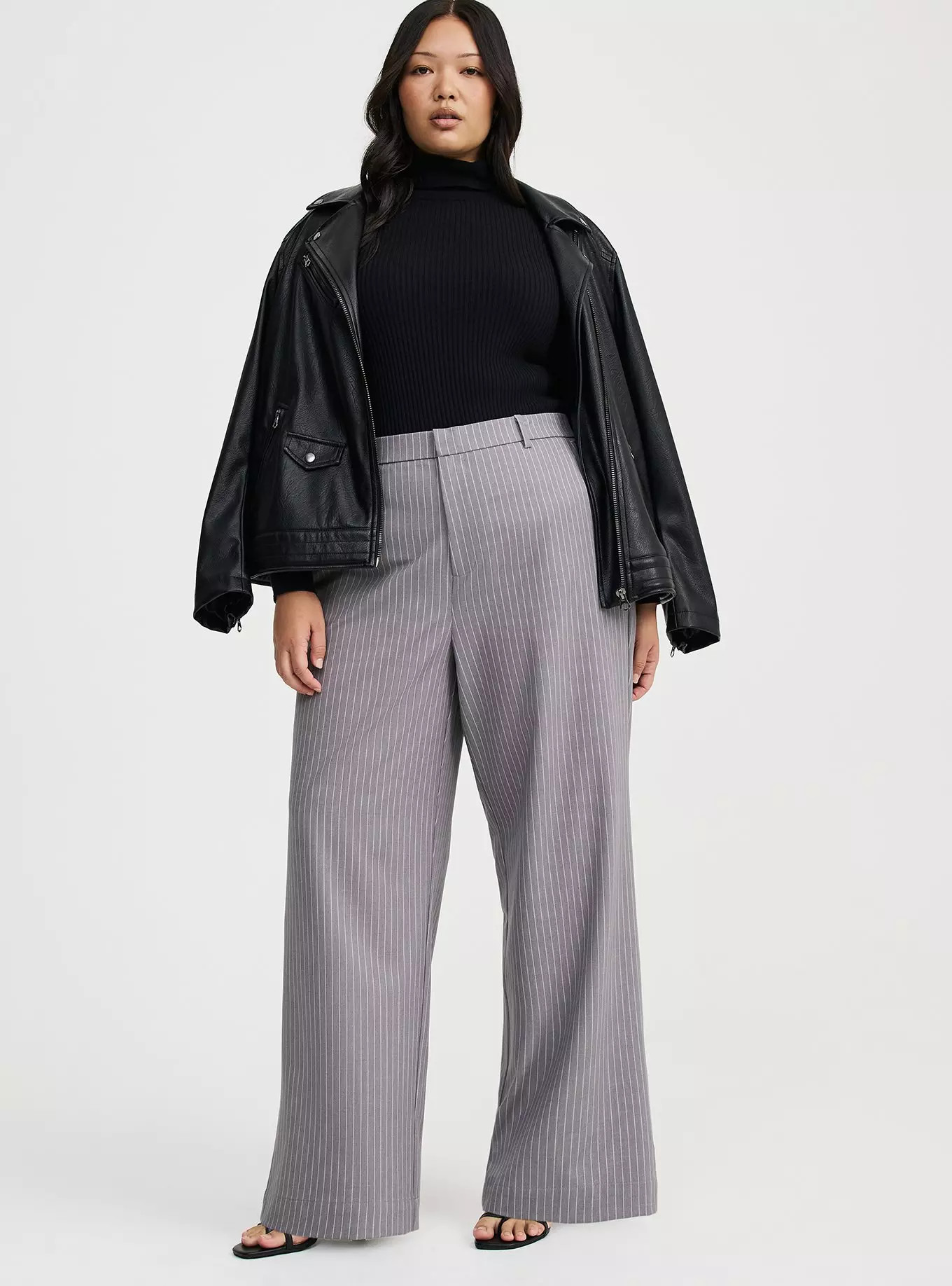 High-Rise Wide Leg Trouser | Torrid (US & Canada)