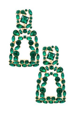 8 Other Reasons Bling Bling Earrings in Emerald from Revolve.com | Revolve Clothing (Global)