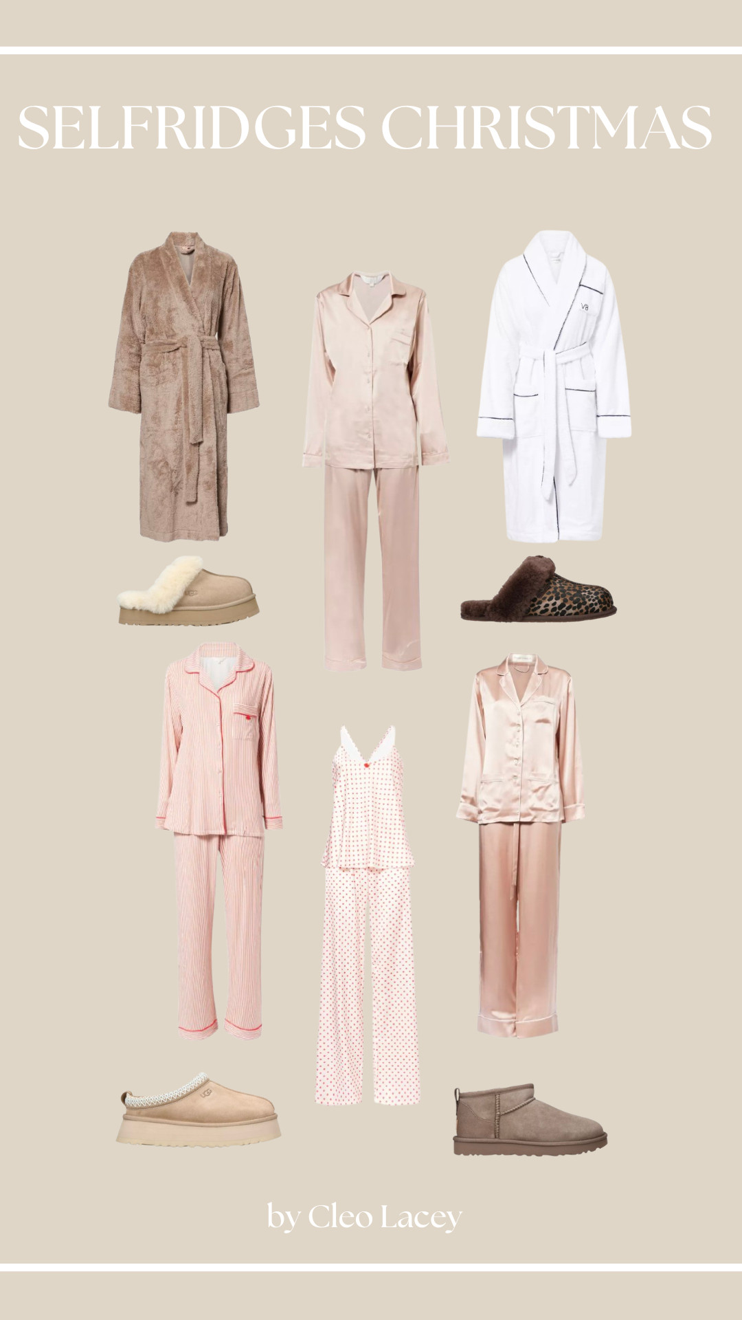 Obsessed with this year’s Selfridges Christmas Gifting collection! I’ve picked the dreamiest sleepwear and slippers for gifting (or keeping, I want them all). The robes are so comfy too! #LTKxSelfridges #GiftGuides #Christmas #Sleepwear 

 #LTKxSelfridges #LTKuk #LTKfestive