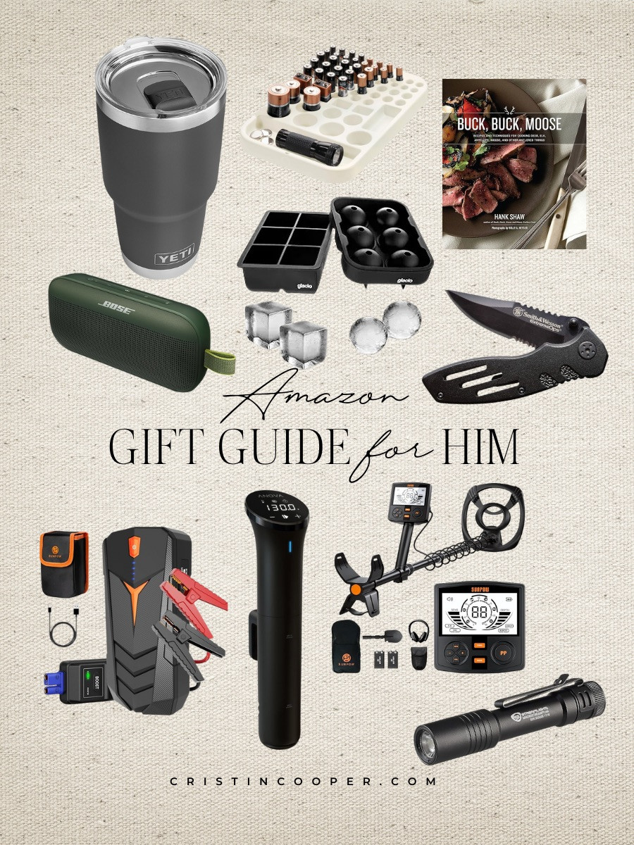 Gift Guide for Him - all from Amazon 

 #LTKGiftGuide #LTKHoliday #LTKMens