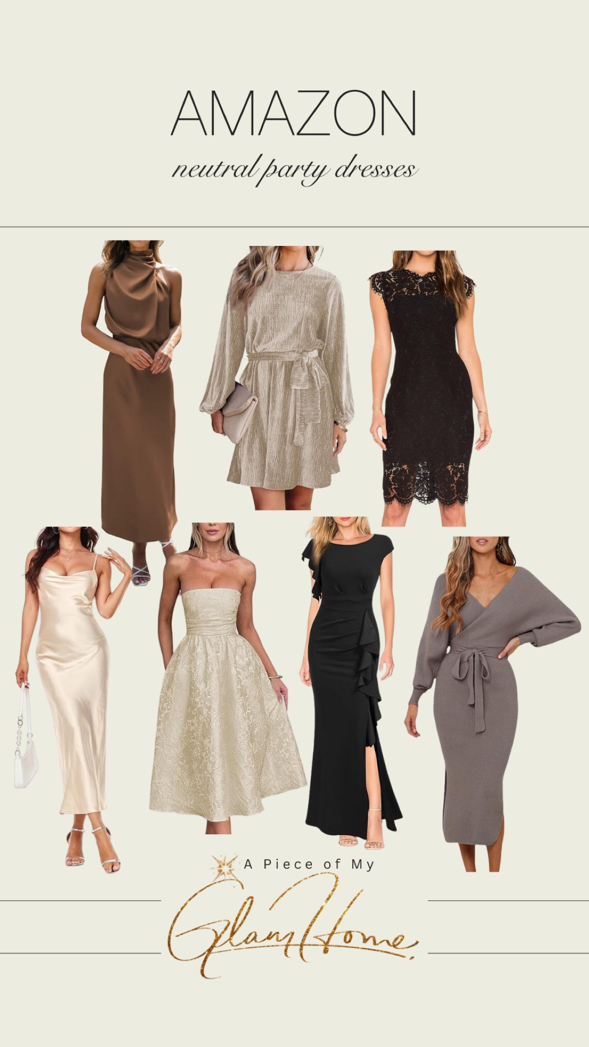 Amazon neutral party dresses

#partydress #amazonfashion #winterstyle #holidayfashion #holidaydress #neutraldress

#LTKSeasonal #LTKHoliday #LTKStyleTip