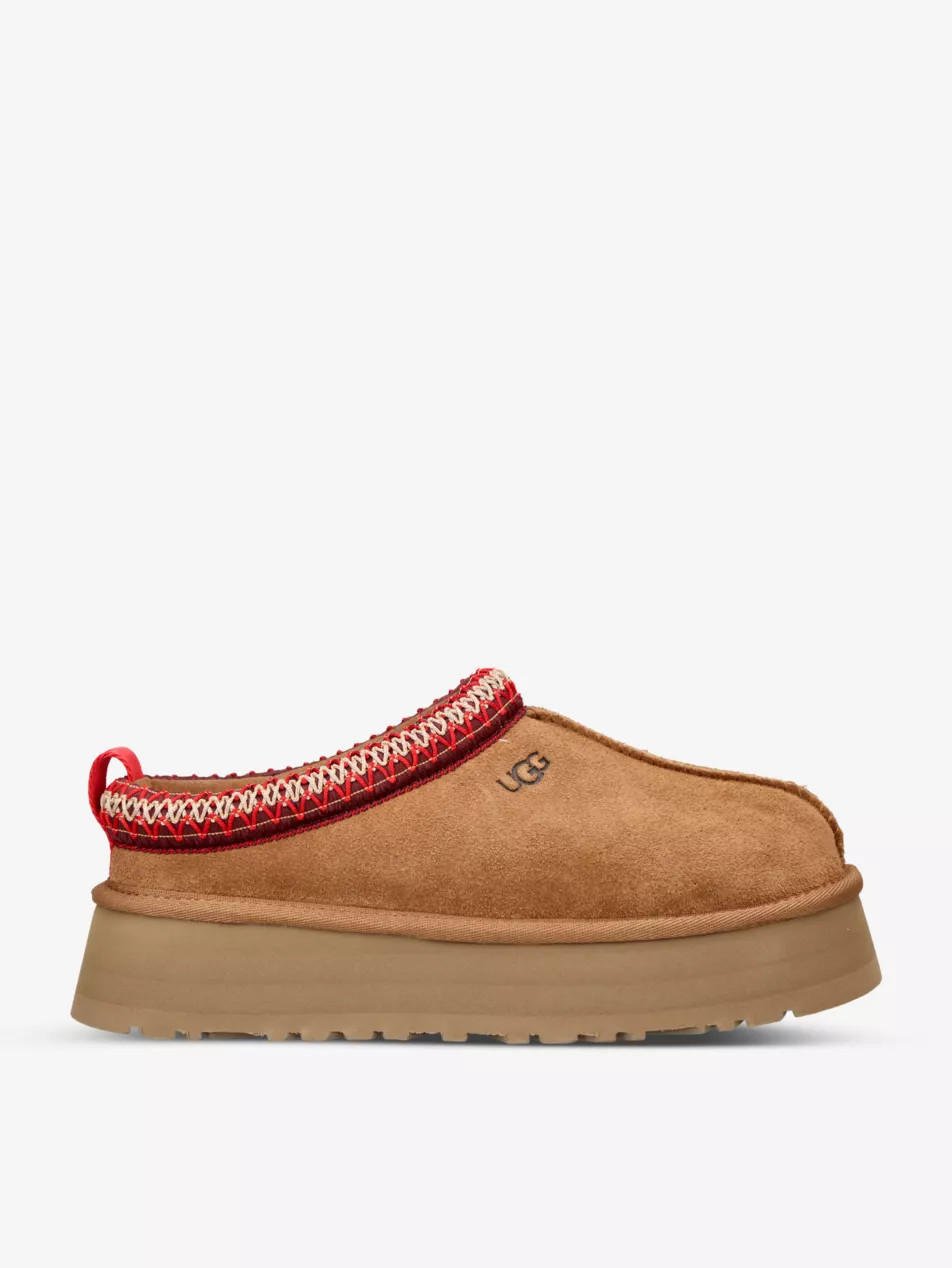 Tazz suede and shearling slippers | Selfridges
