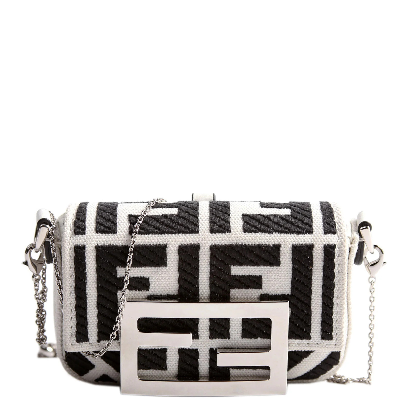 7AS045 Nano Baguette Maxi Buckle | Keeks Designer Handbags