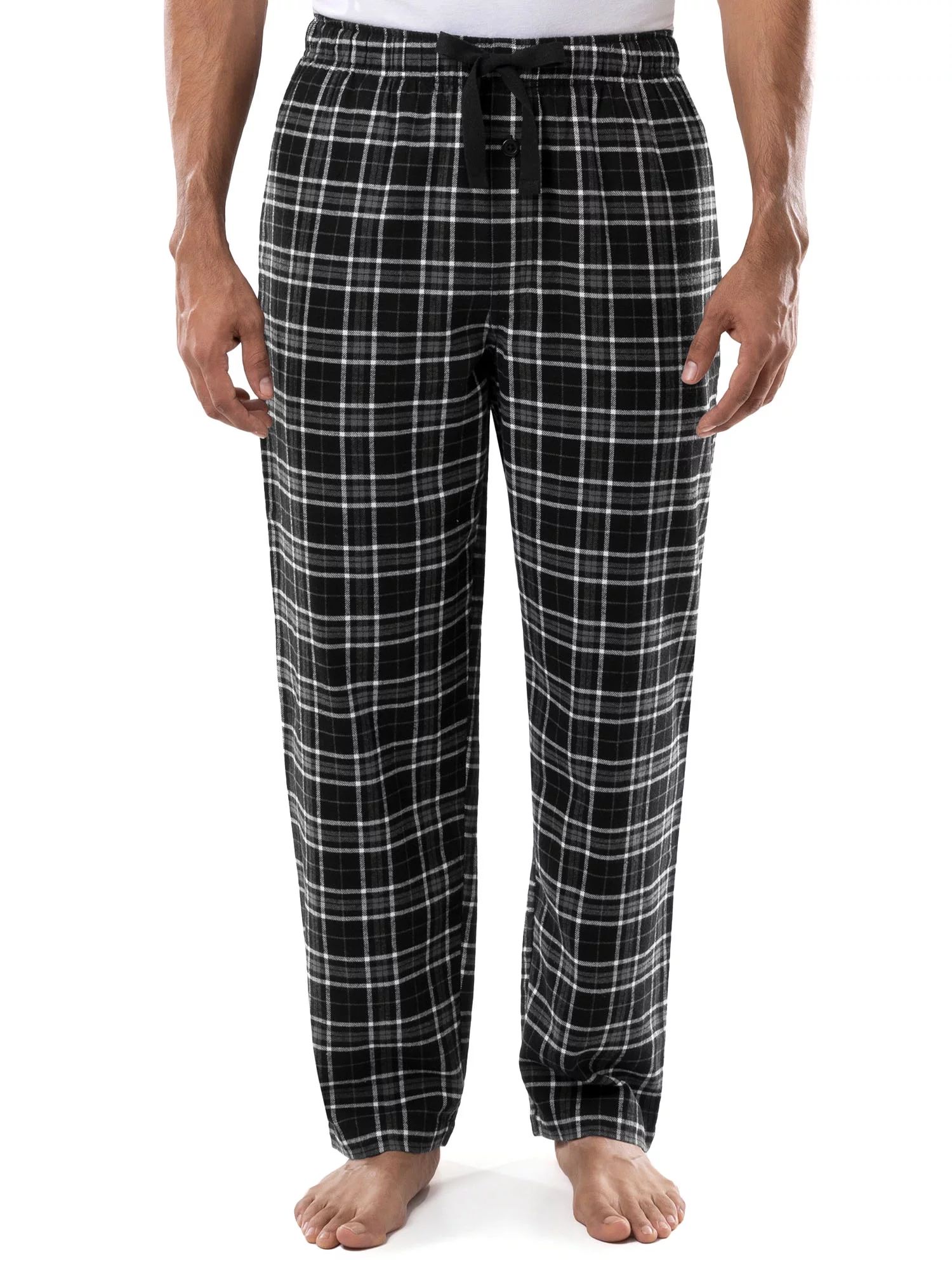 George Men's Plaid Woven Flannel Sleep Pants, size S-5XL | Walmart (US)