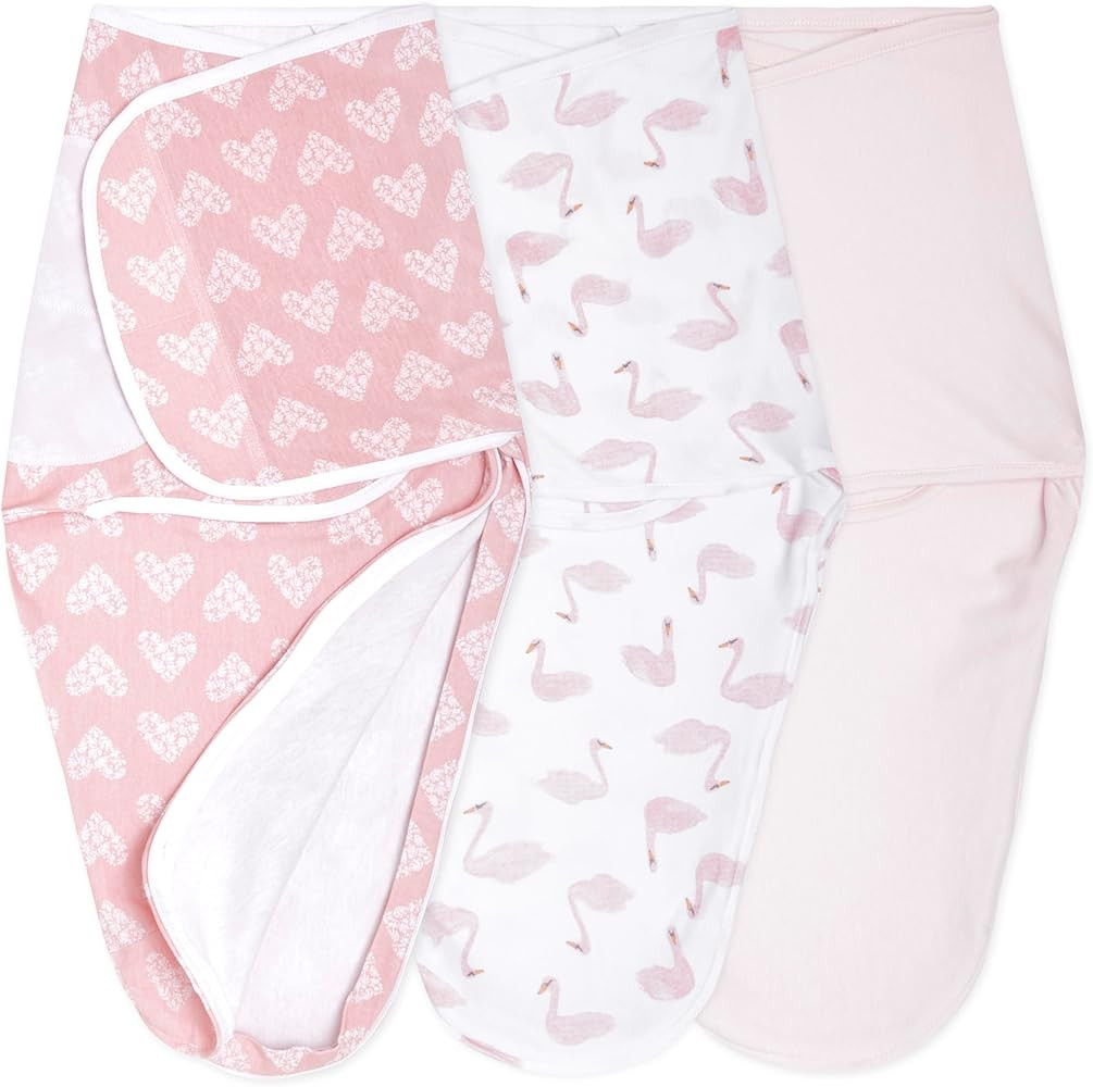 aden + anais Essentials Easy Wrap Swaddle - Easy Swaddle Newborn Swaddle Sack, Baby Swaddles, Sle... | Amazon (US)