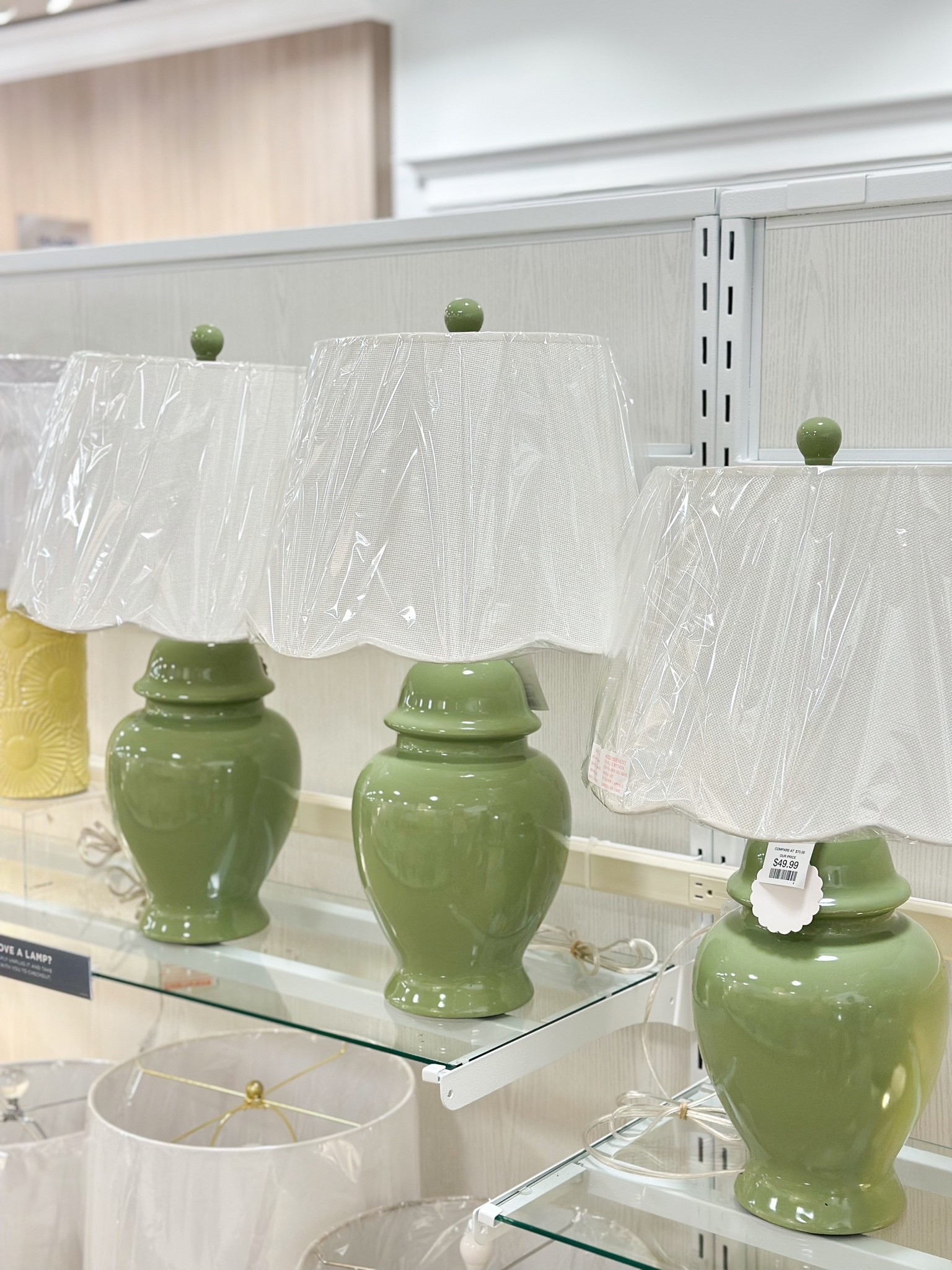 Look what was just added online at TJ Maxx 😍

Scallop lamp shades, green lamps, table lamps, Grandmillennial home, TJ Maxx lamps, Grandmillennial decor

#LTKHome