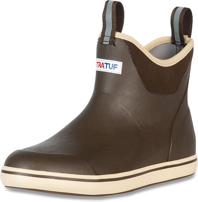 Xtratuf mens 6 Inch Waterproof Ankle Deck Boots | Amazon (US)