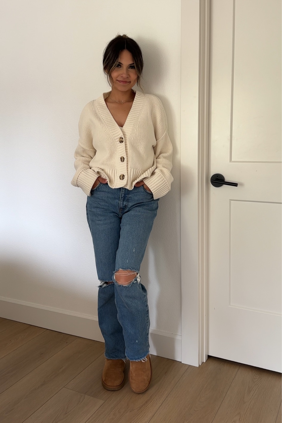 Give me all the cozy, casual fall outfits! 
Abercrombie jeans are currently on clearance with a few sizes left! I ordered a size up for a baggier fit  

#LTKSeasonal #LTKFallSale