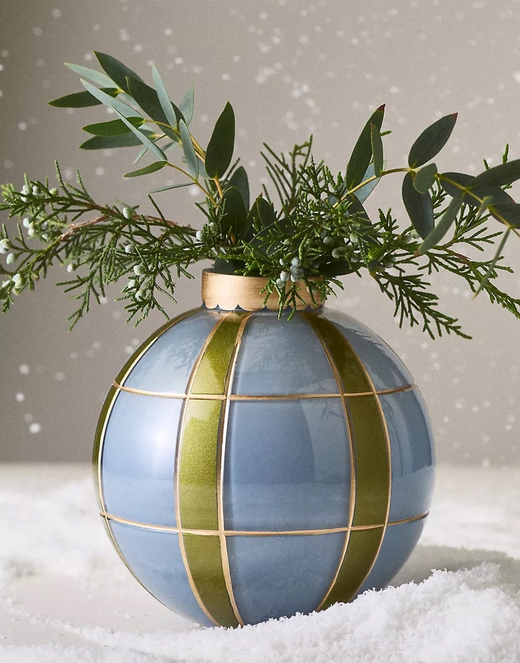 Add a whimsical touch your holiday decor.  Blue and green christmas

#LTKHome #LTKSeasonal