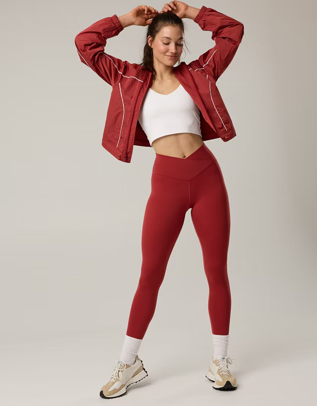 OFFLINE By Aerie Real Me High Waisted Crossover Legging | Aerie