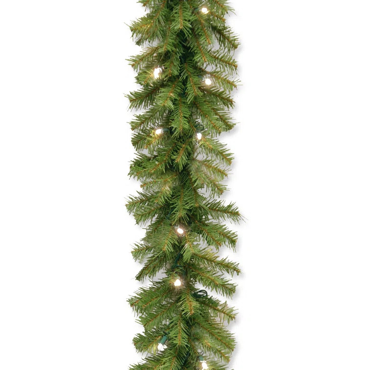 Norwood Fir Garland with 50 Lights | Wayfair Professional