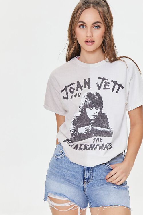 Joan Jett Graphic Crew Neck Tee | Forever 21 | Forever 21 (US)