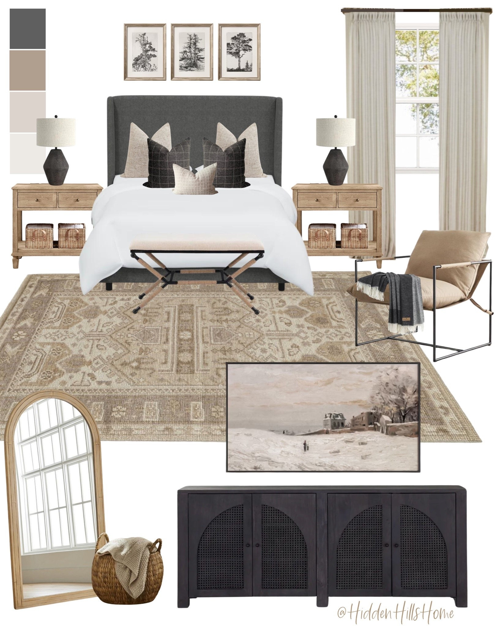 Bedroom decor mood board, bedroom design, primary bedroom, home decor, master bedroom decor #bedroom

#LTKHome #LTKSaleAlert #LTKSeasonal