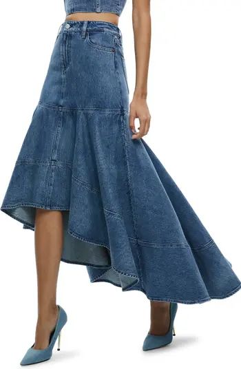 Donella High/Low Denim Skirt | Nordstrom