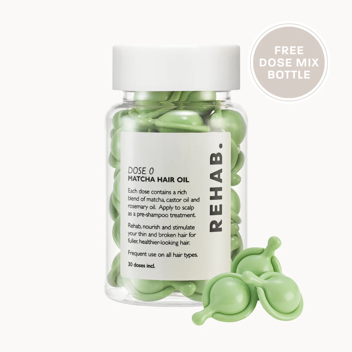 REHAB. Dose 0 Matcha Scalp Hair Oil | REHAB Your Hair