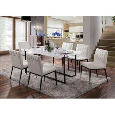 Laqueisha 6 - Person Dining Set | Wayfair North America