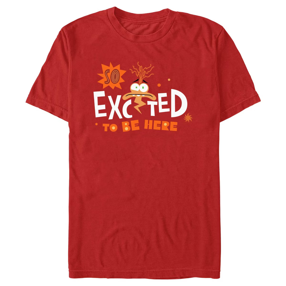 Men's Inside Out 2 So Excited to Be Here T-Shirt | Target