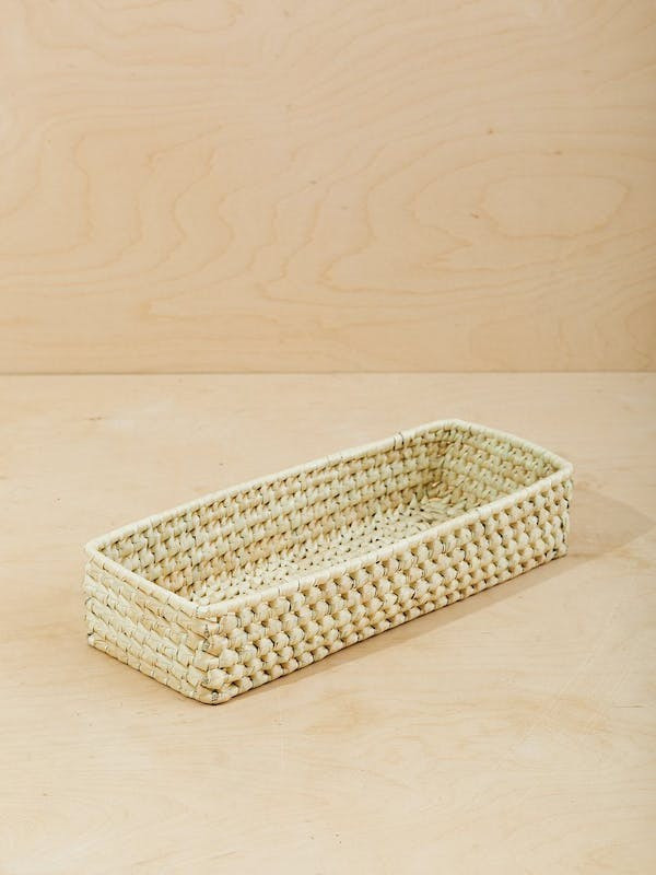 Territory Design Storage Basket | Rectangle - Brown - L | Verishop