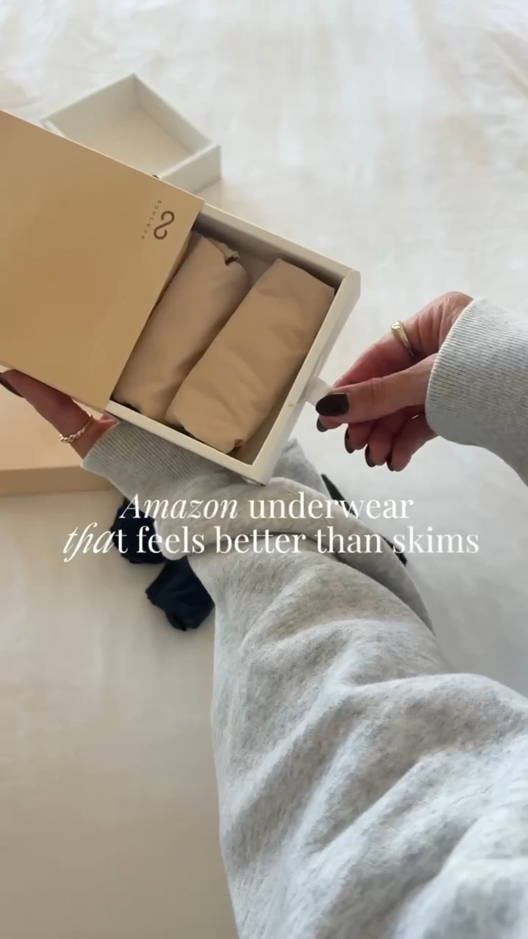 Amazon underwear that feels better than skims 🤩

@amazon @amazonfashion 

#LTKFindsUnder50 #LTKHoliday #LTKGiftGuide