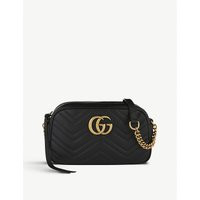 Marmont matelassé 皮革 肩 袋 | Selfridges