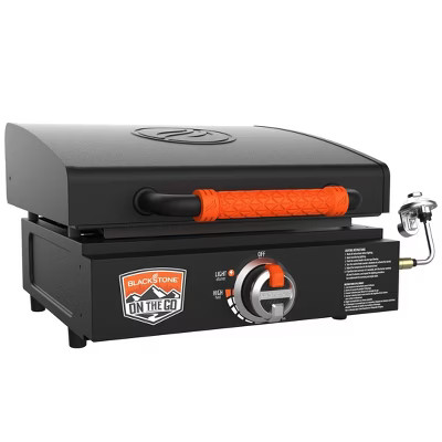 Blackstone On-The-Go Tabletop Griddle with Hood Model 12500 btu #1900 Black | Target