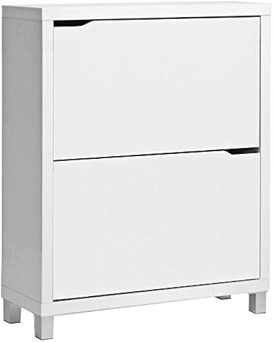 White Shoe Cabinet  | Amazon (US)