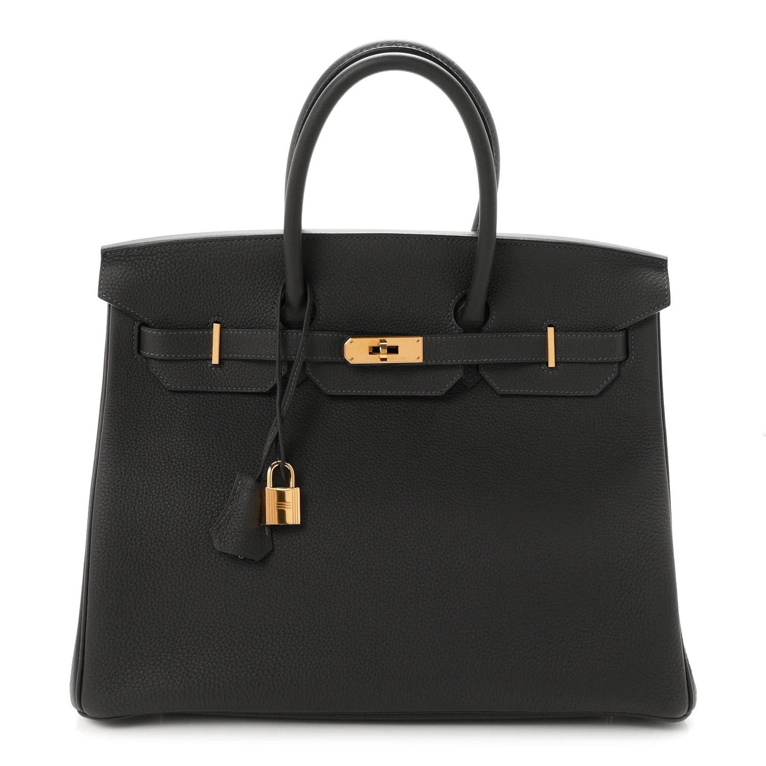 Hermes Togo BIRKIN 35 Graphite 1969458 | FASHIONPHILE (US)