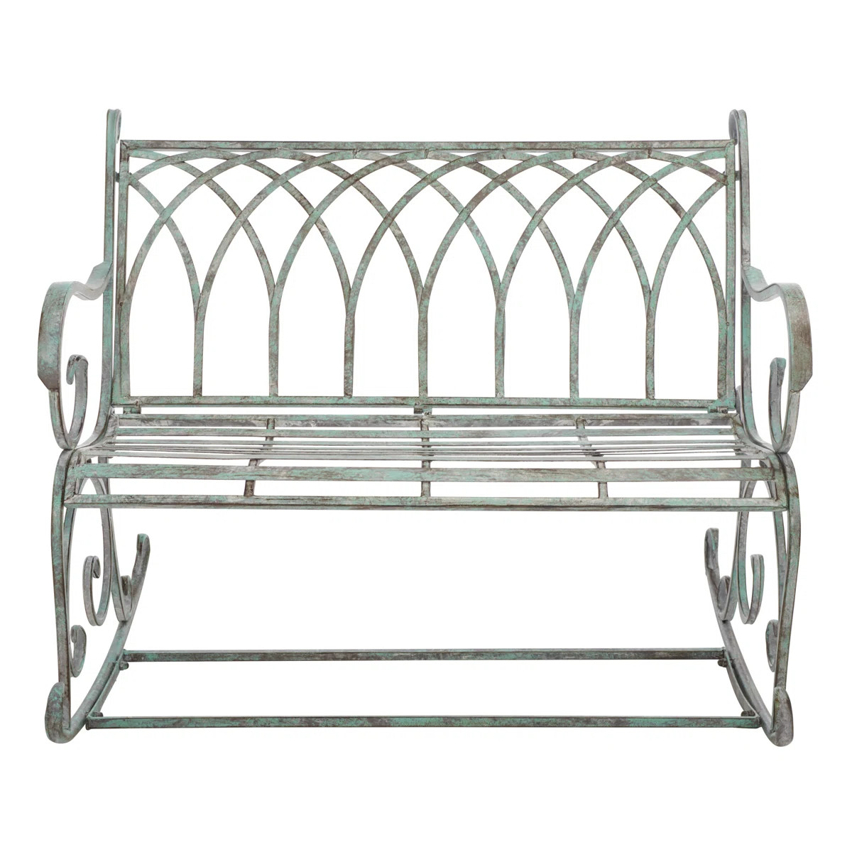 Baptista Metal Outdoor Bench | Wayfair North America