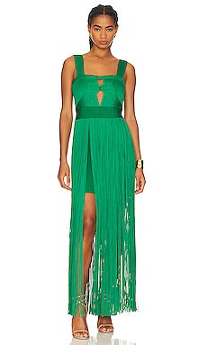 Contour Bust Wide Strap Fringe Gown
                    
                    Herve Leger | Revolve Clothing (Global)
