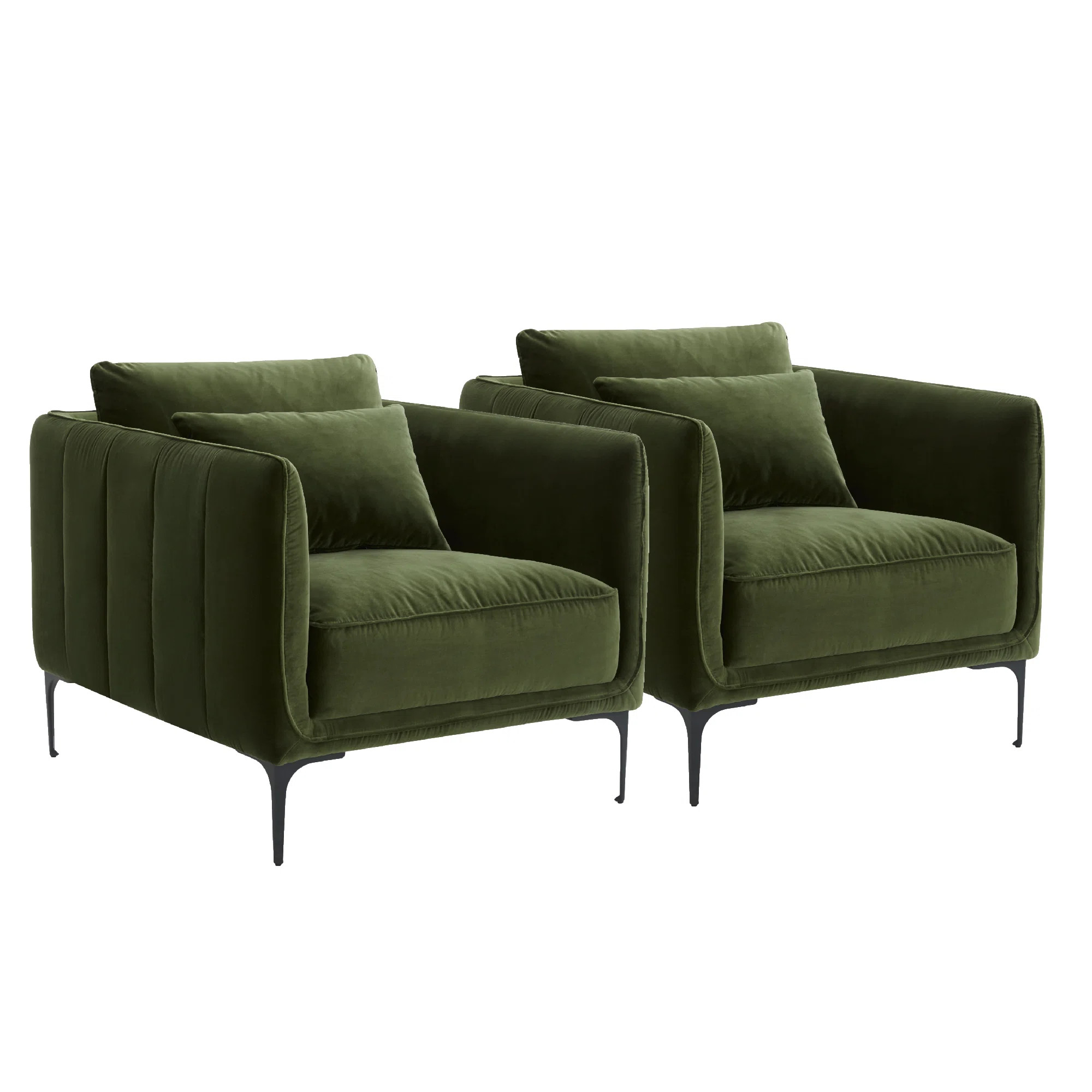 Rae Upholstered Armchair (Set of 2) | AllModern