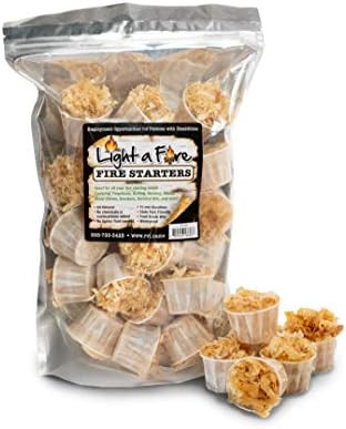 Light-A-Fire 100% All Natural Fire Starters.15-20 Minute Burn for BBQ, campfire, charcoal, fire p... | Amazon (US)