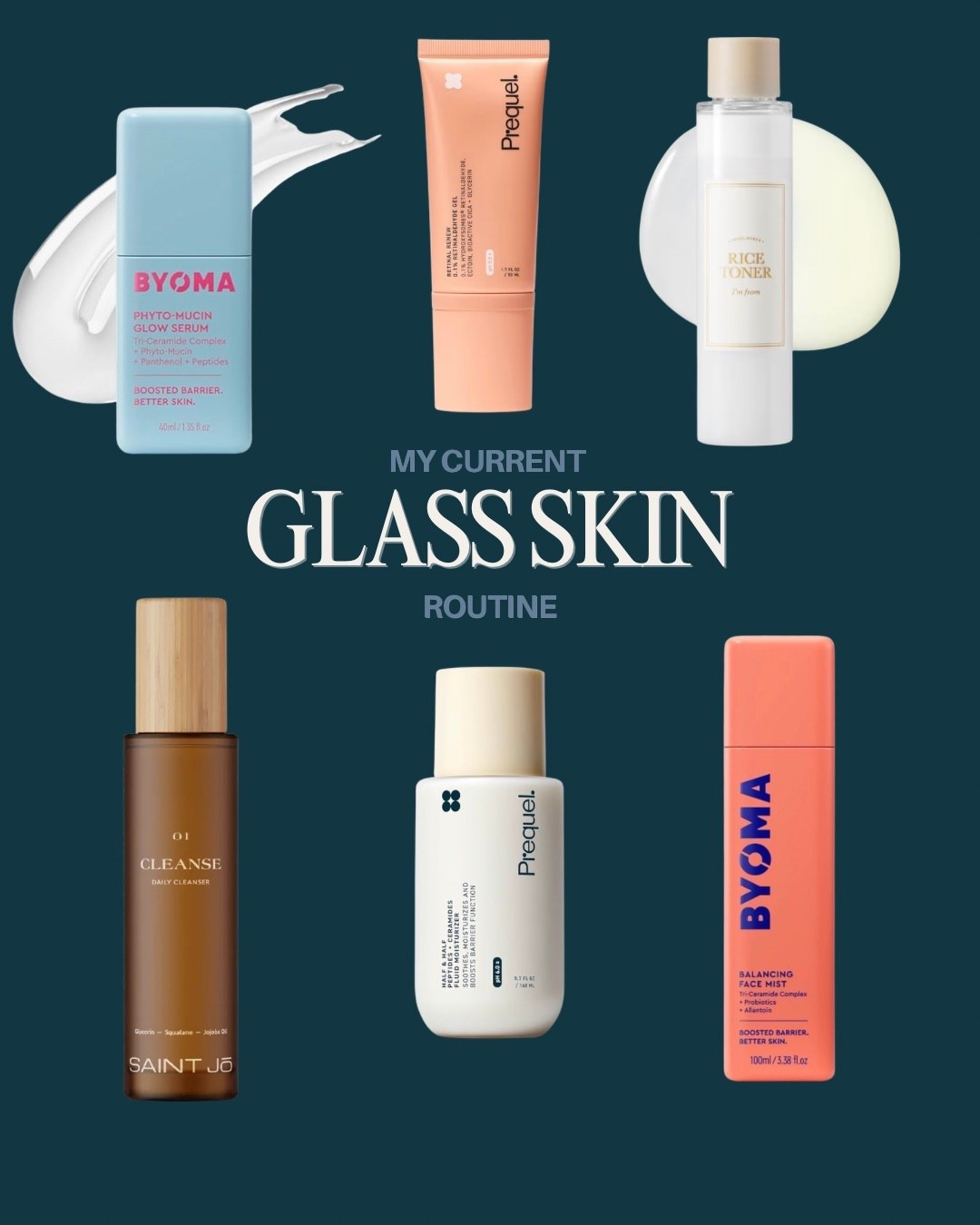 This is my current skincare routine to get that glass skin look!

#LTKBeauty #LTKmomlife #LTKgrwm