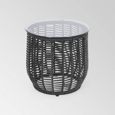 Boynton Wicker Side Table - Christopher Knight Home | Target