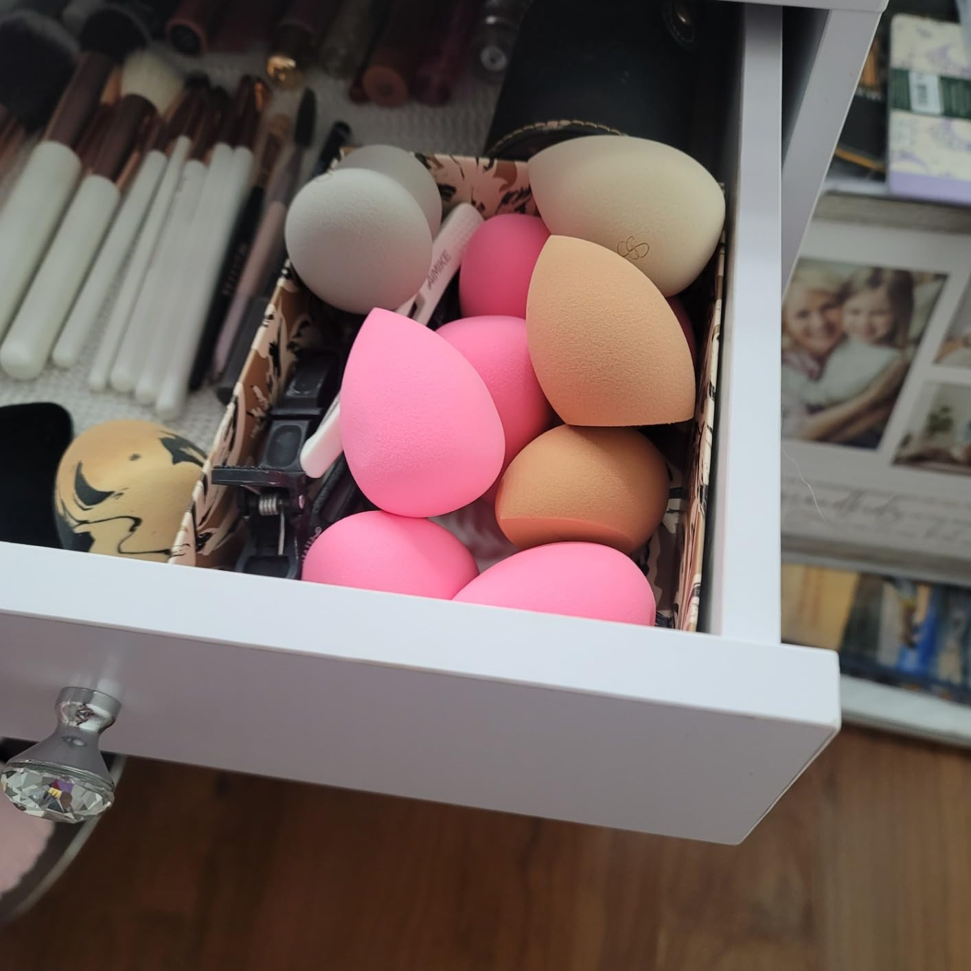 AOA Studio Collection makeup Sponge Set Latex Free and High-definition Set of 6 makeup Wonder ble... | Amazon (US)