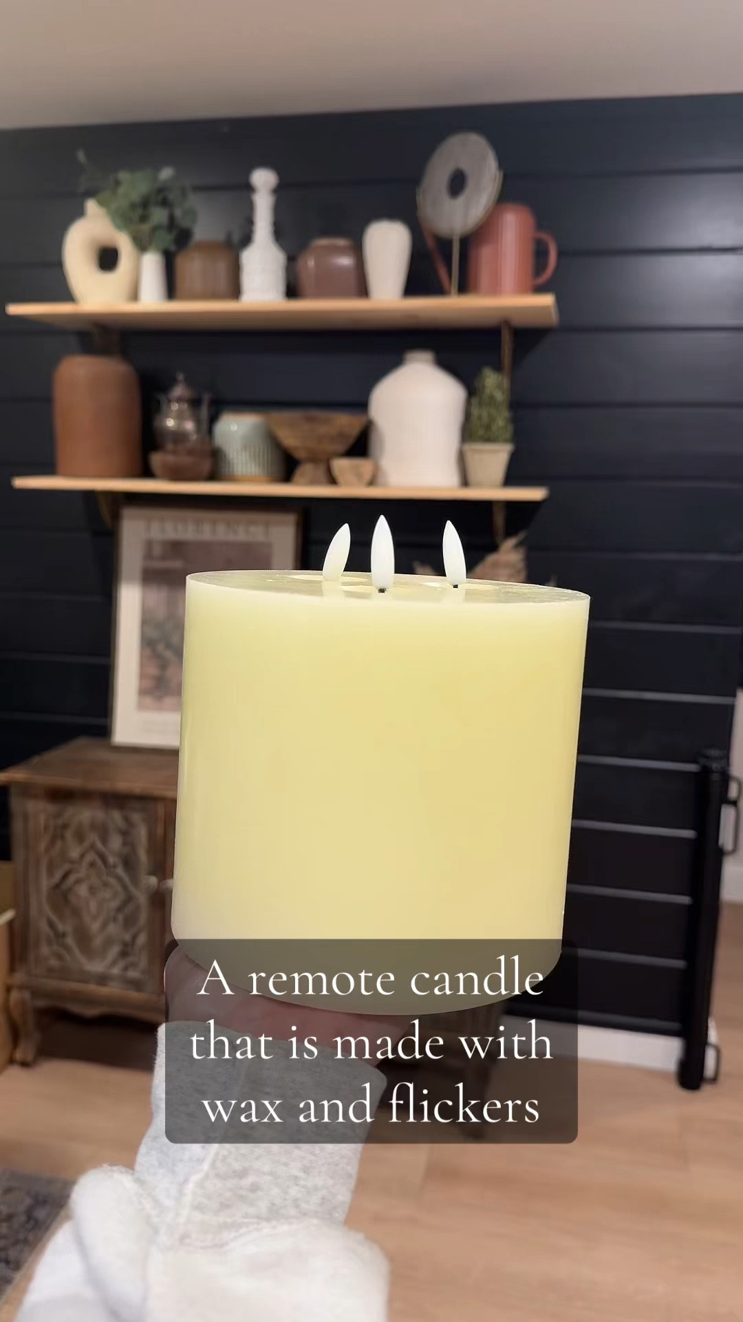 This large battery operated candle adds such a warm ambience feel!

#LTKGiftGuide #LTKHoliday #LTKHome