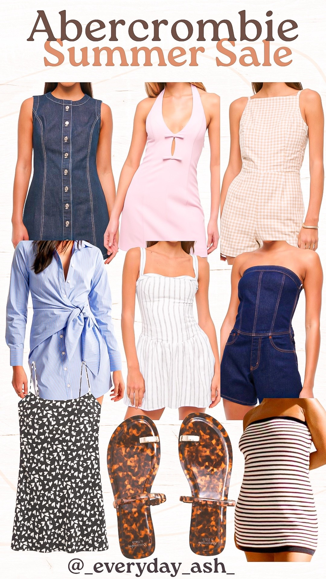 Abercrombie sale 🎉🎉

Summer dresses, vacation outfit, denim dress, pink dress, romper, workwear, denim romper, summer sandals, mini dress, casual Style 

#LTKSaleAlert #LTKStyleTip #LTKU