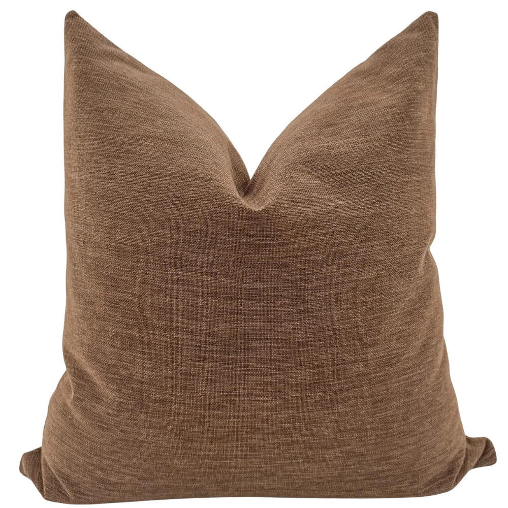 Acorn Brown Pillow Cover | Hackner Home (US)