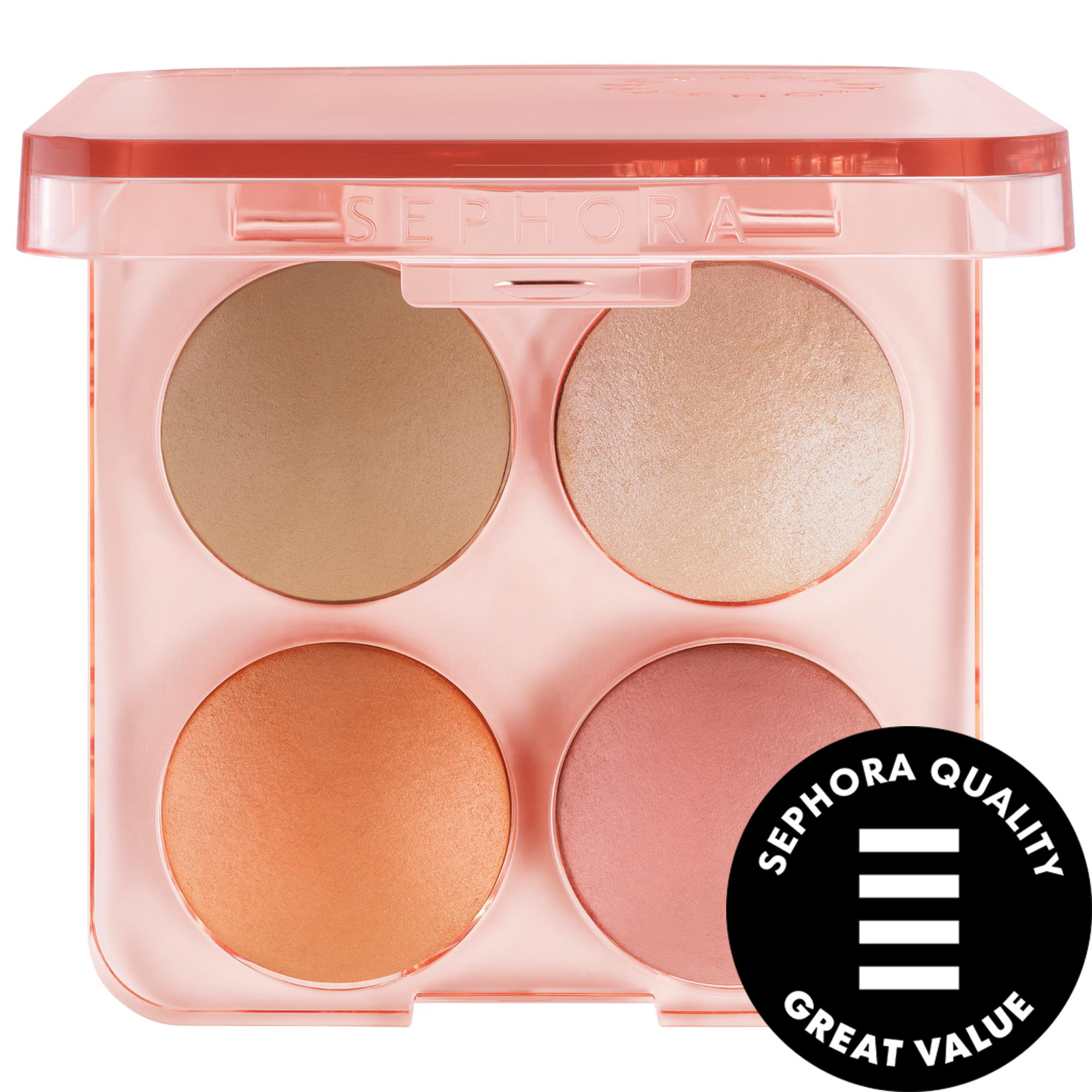SEPHORA COLLECTION Colorful Face Bronzer, Blush & Highlighter Palette 01 Light to Medium | Sephora (US)