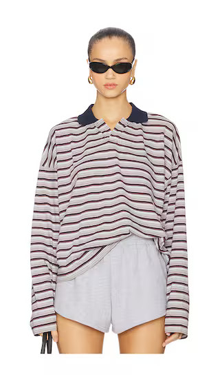 Rebels Jersey in Noir Stripe | Revolve Clothing (Global)