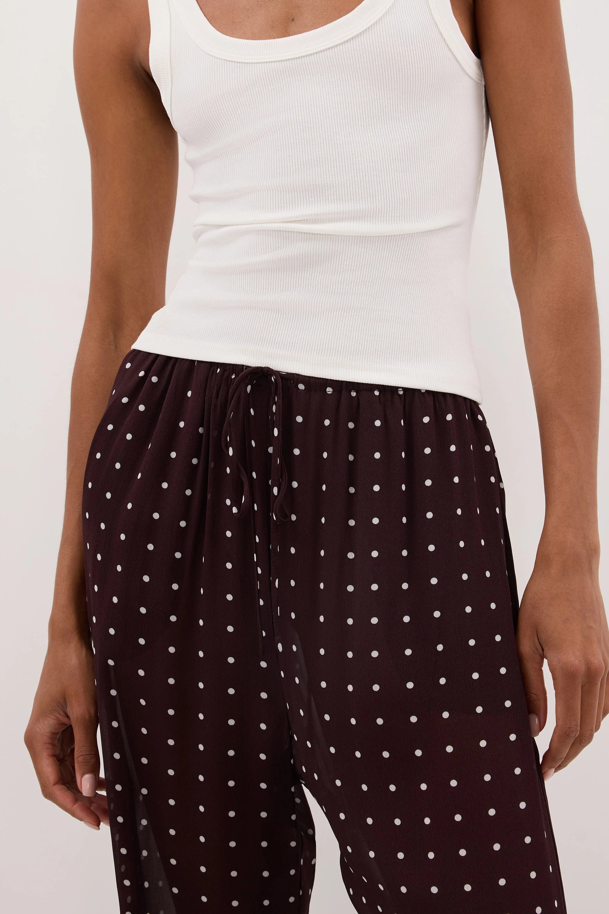 VANESSA BITTER CHOC GGT PANT | DISSH