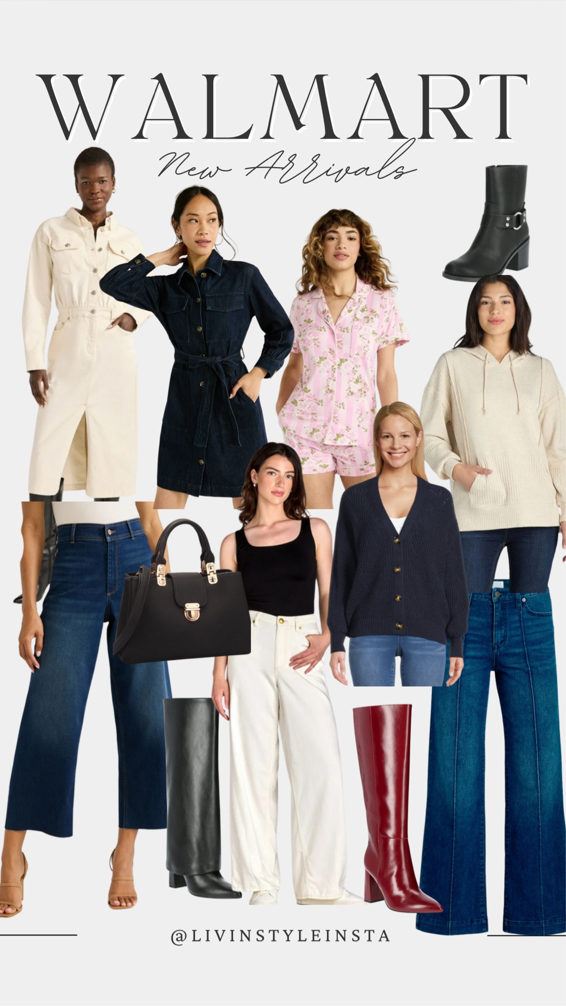 So many great new items were just released from Walmart. I am loving them! Especiallly the dresses, boots, and denim. So many great accessories also! Great fall outfit ideas 

#LTKSaleAlert #LTKStyleTip #LTKFindsUnder50