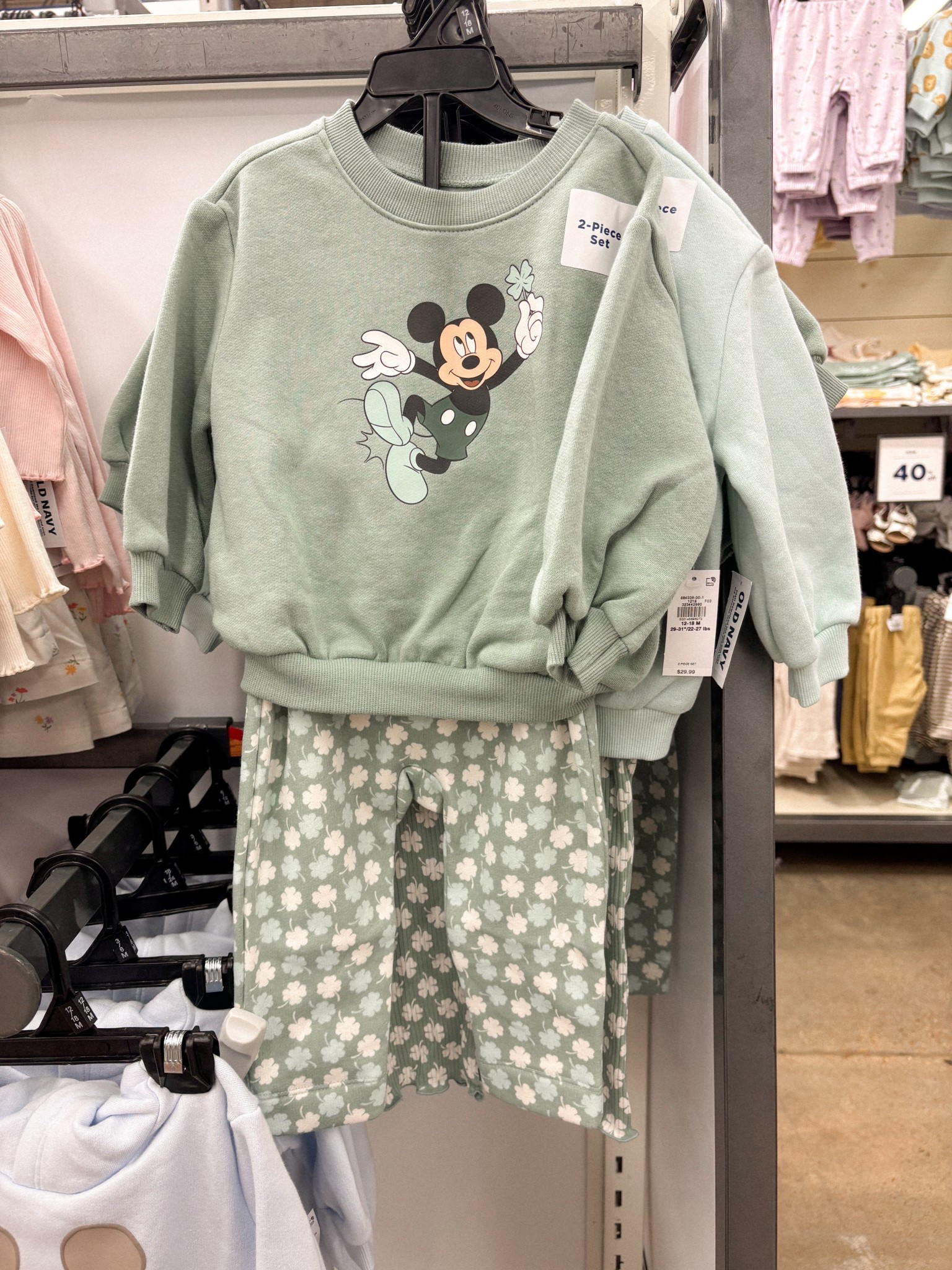 I love this st Patrick’s day Mickey Mouse outfit! The perfect Disney baby outfit for everyday wear or a Disney World trip. Cozy, neutral, and such a cute Disney outfit for babies or toddlers ✨
.

Disney baby outfit, Mickey Mouse baby romper, Disney baby clothes, baby Disney outfit, toddler Disney outfit, Disney World baby outfit, neutral baby Disney clothes, Mickey Mouse baby clothes, Disney baby romper, Disney toddler style 

#LTKKids #LTKSeasonal #LTKBaby